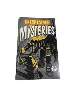 Unexplained Mysteries Mini Mag 1995 By Clifford L. Linedecker Globe Communicatio